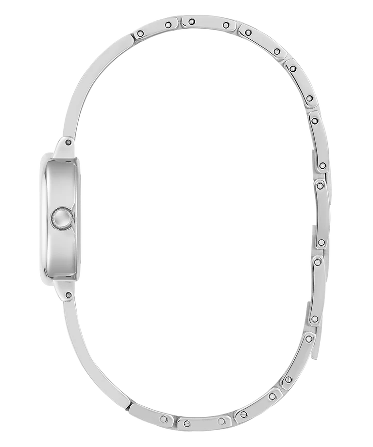 Guess Women's Quartz Watch with Silver Dial - GWC-0377