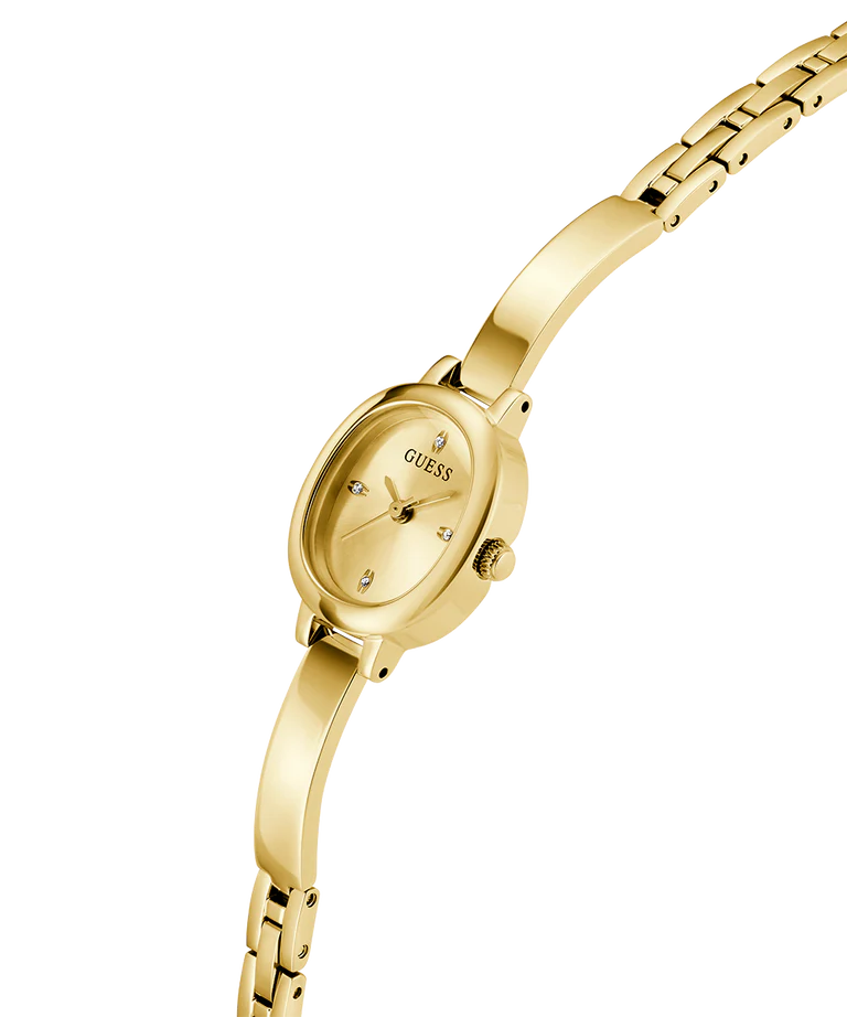 Women's Guess Watch with Quartz Movement and Silver Dial - GWC-0378