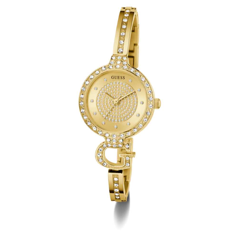 Guess Women's Quartz Watch with Silver Dial - GWC-0381
