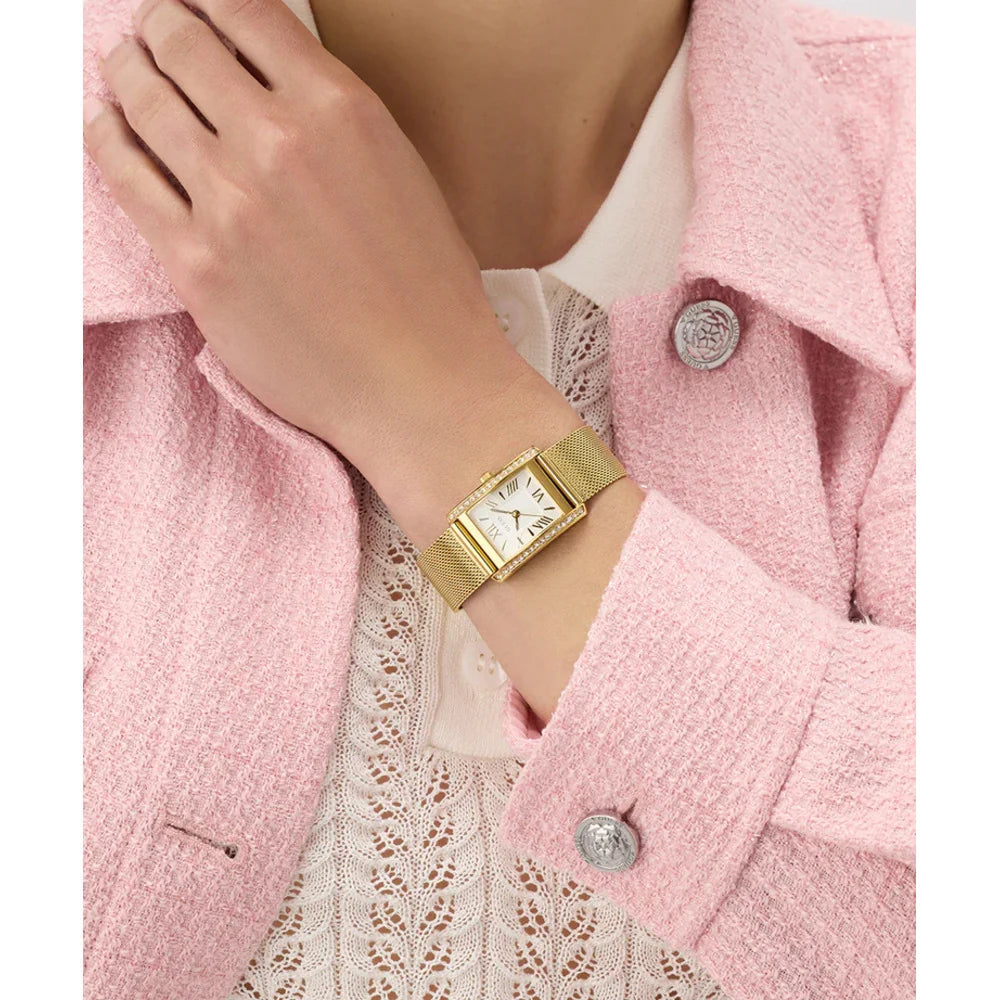 Women's Guess Quartz Watch with Silver Dial - GWC-0396