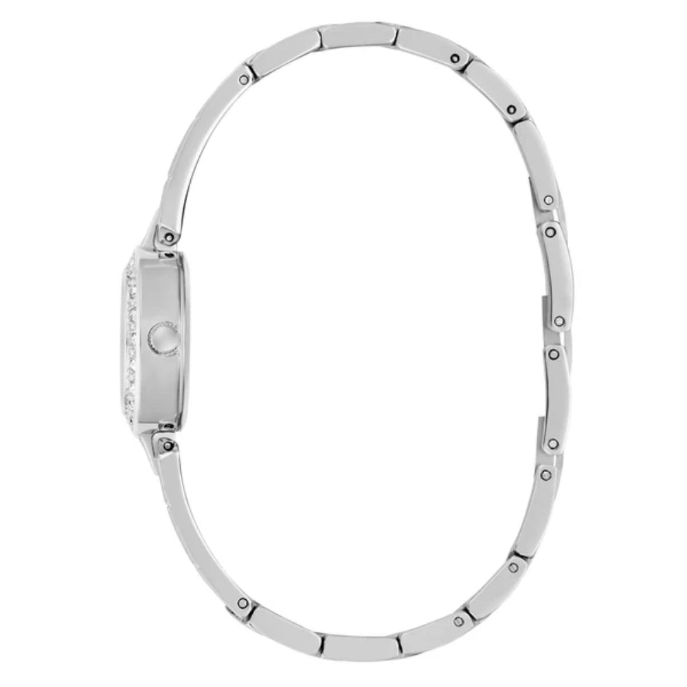 Guess Women's Quartz Watch with Silver Dial - GWC-0398