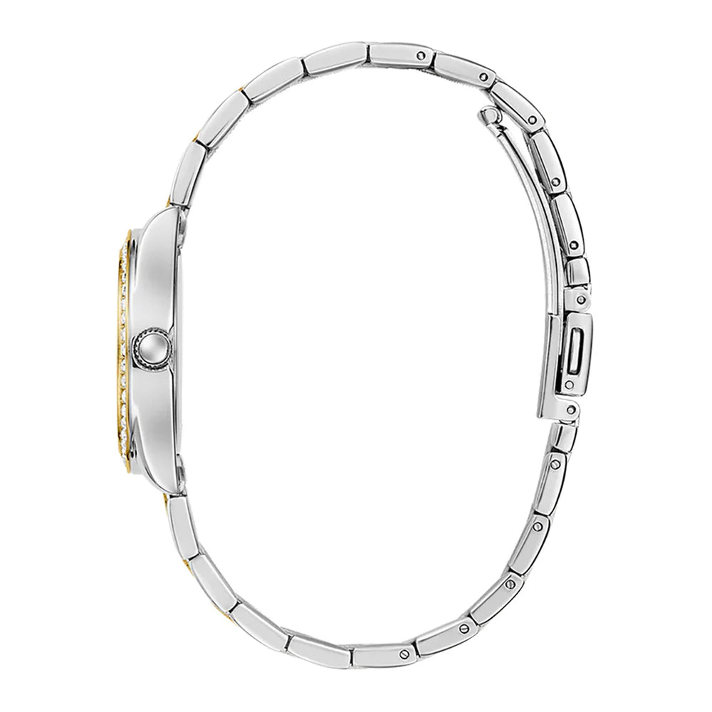 Guess Women's Quartz Watch with Champagne Dial - GWC-0336