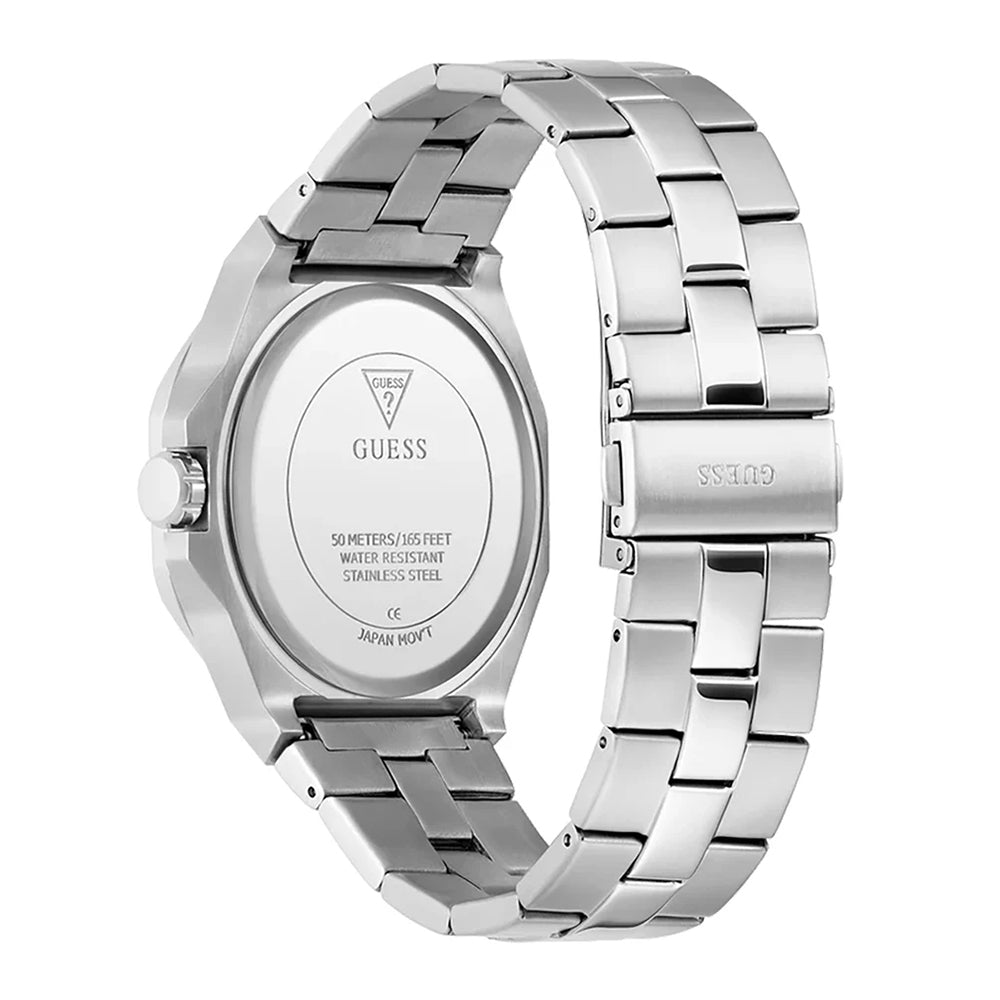 ساعة جيس الرجالية بحركة كوارتز ولون مينا أزرق - GWC-0338