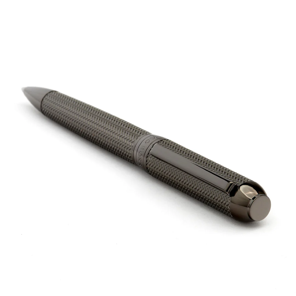 قلم بولبوينت باللون الرمادي غامق من هوغو بوس - HBPEN-0072