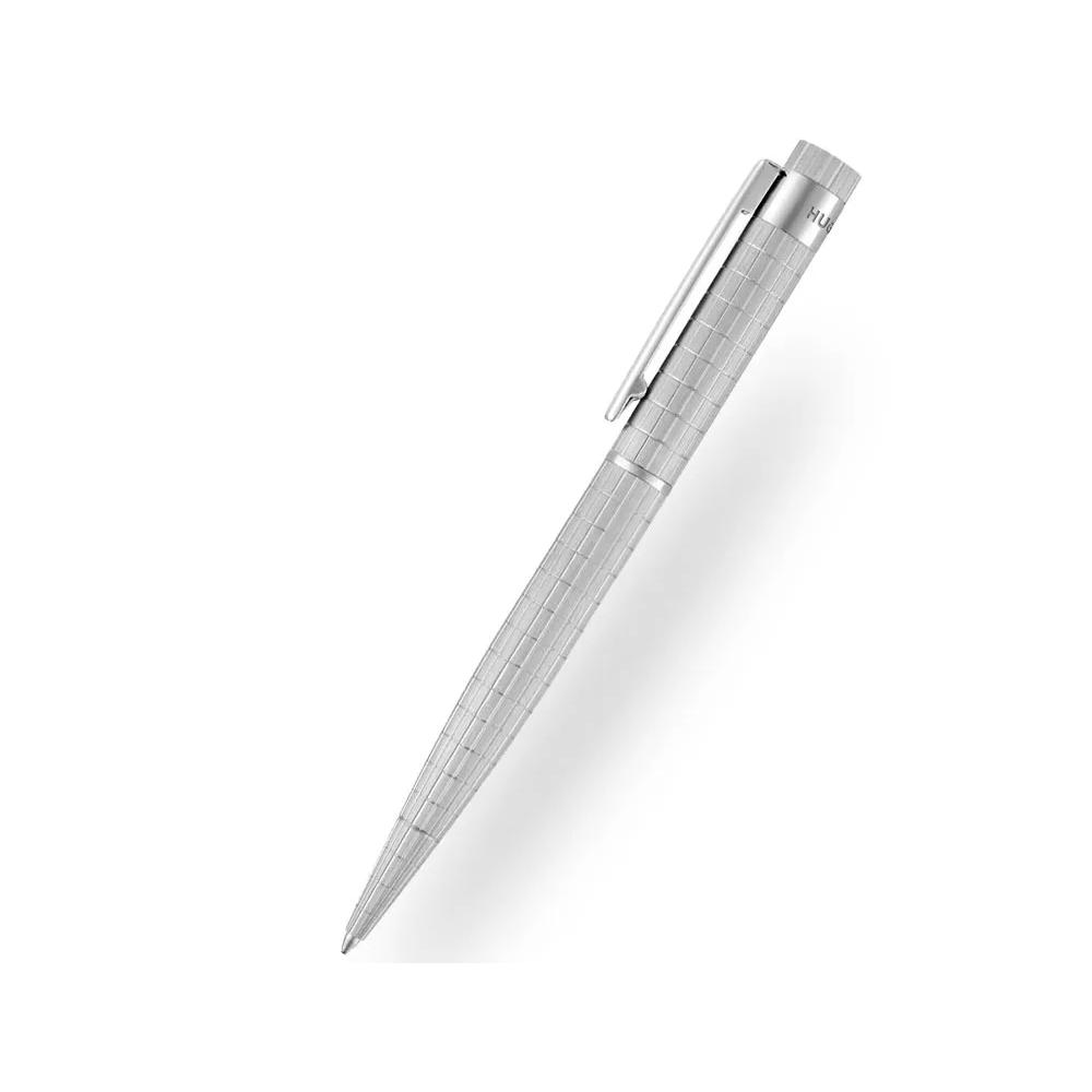 قلم حبر جاف رمادي من هوغو بوس، طراز لوب باوهاوس – HBPEN-0096