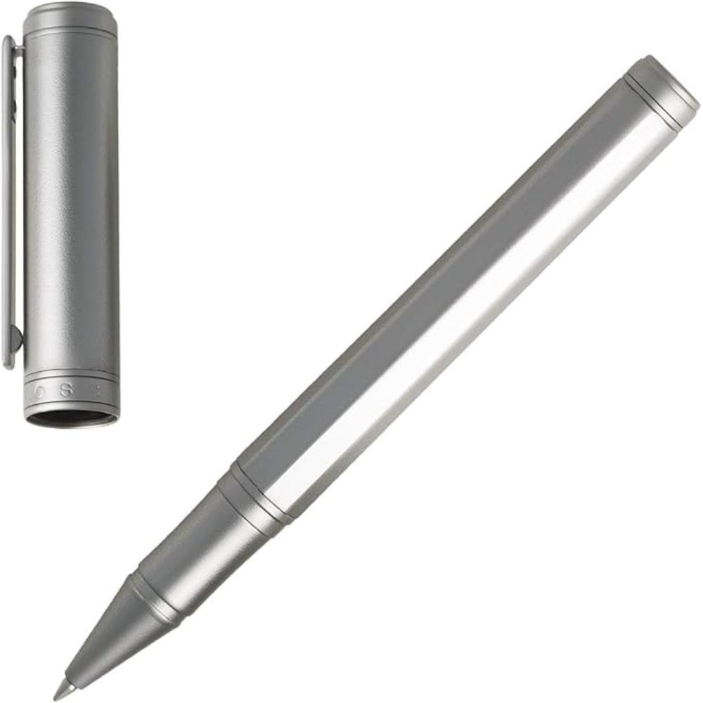 قلم رولربال كروم من هوغو بوس، طراز ستيب – HBPEN-0048