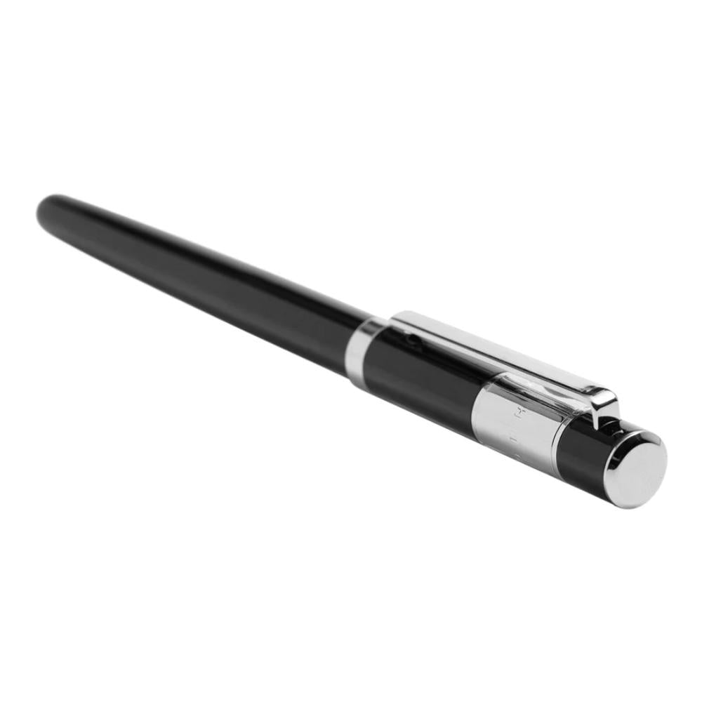 قلم هوغو بوس ريبون كلاسيك رولربول أسود، رمادي باستيل HBPEN-0112