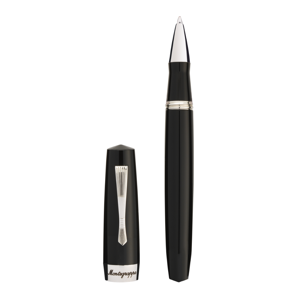 Montegrappa Elmo 02 Fountain Pen, Jet Black - MGPN-0012