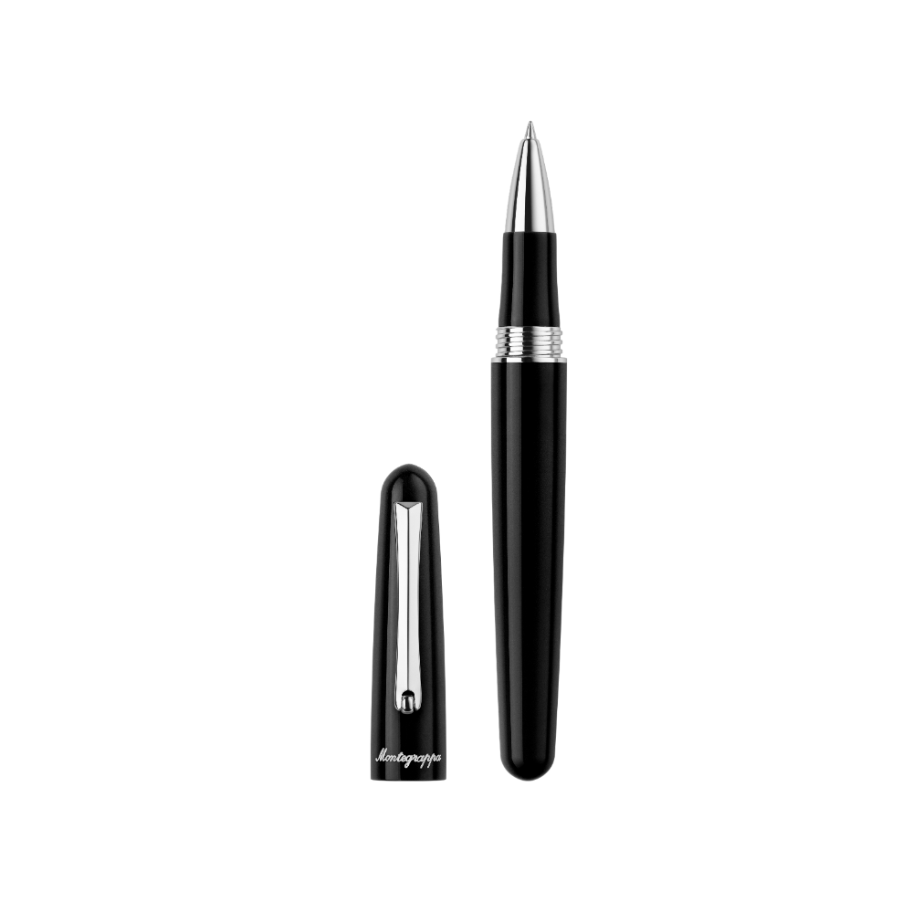 قلم حبر سائل مونتيغرابا إلمو 01، أسود - MGPN-0018