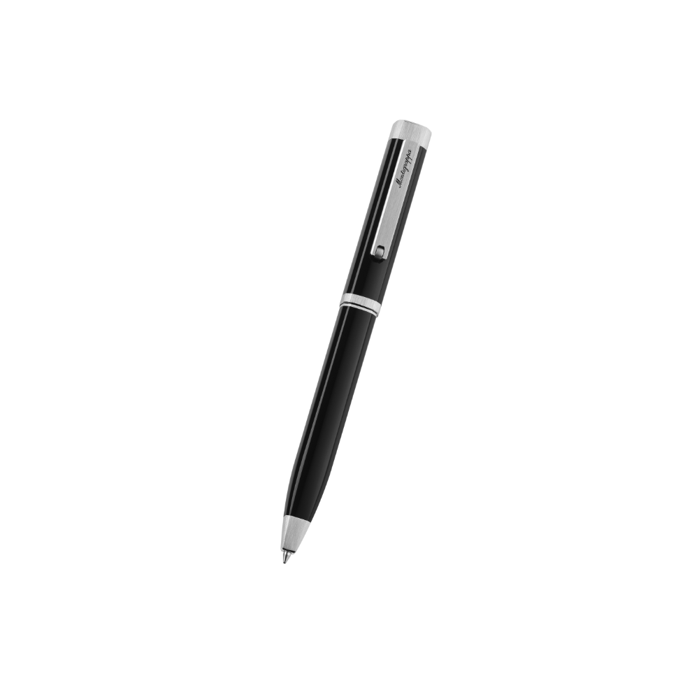 قلم حبر جاف مونتيغرابا كواترو، بالاديوم - MGPN-0005