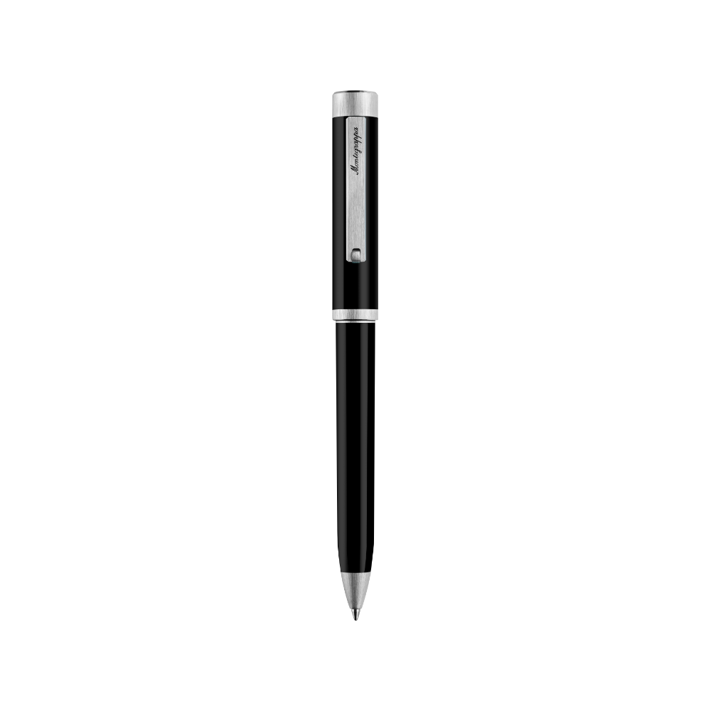 Montegrappa Zero Ballpoint Pen, Palladium - MGPN-0002