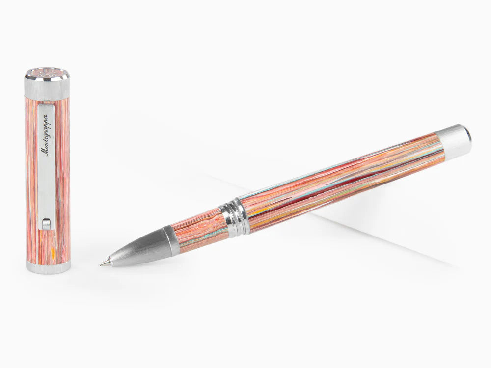 Montegrappa Zero Zodiac Pisces Rollerball Pen - Palladium - MGPN-0062