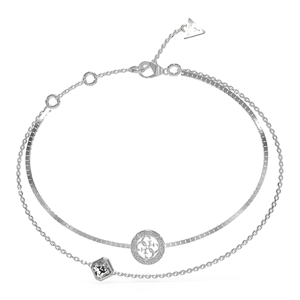 إسوارة باللون الروديوم للنساء من جيس - JUBB04160JWRHS