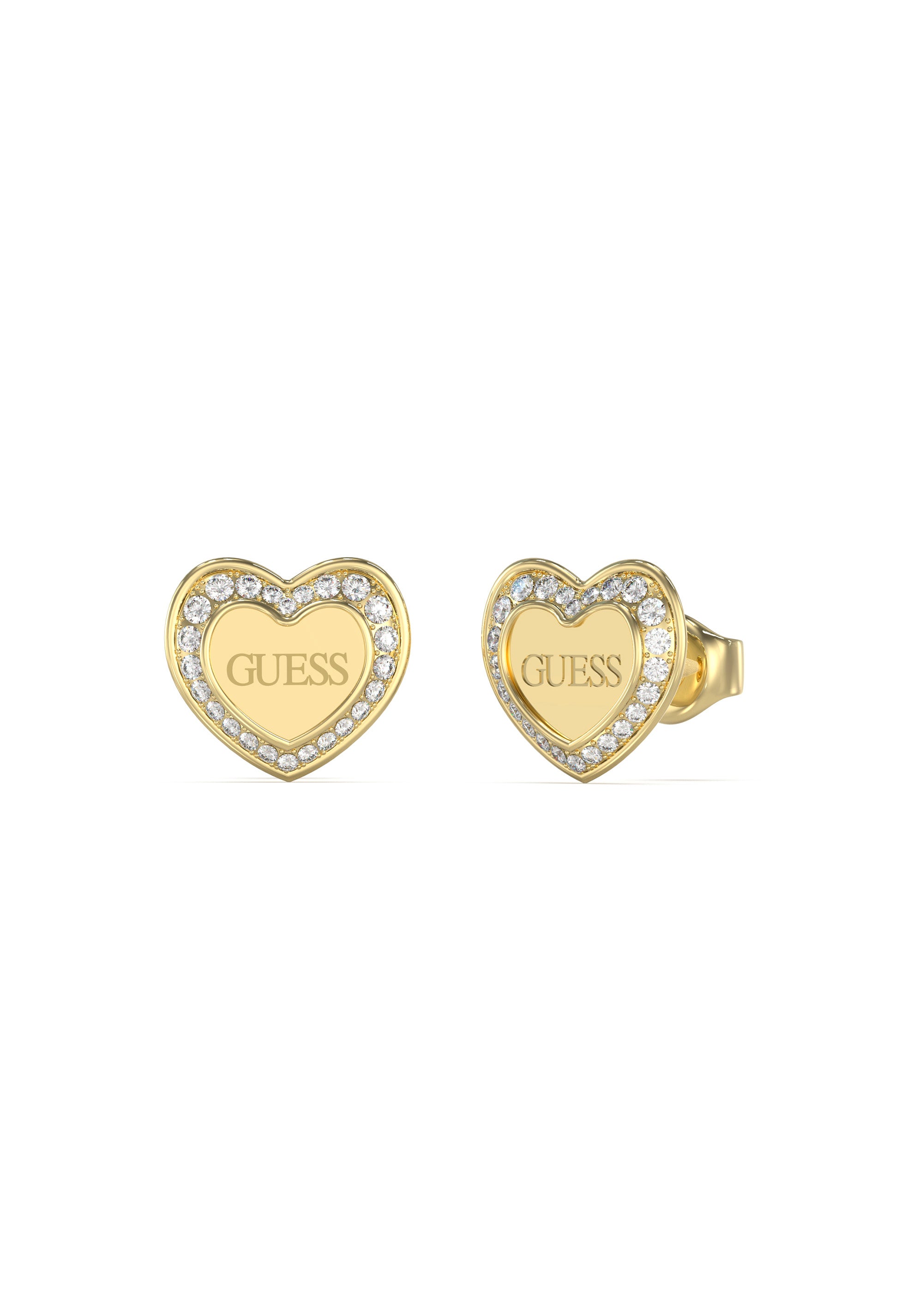 Guess Women's Gold Hoop Earrings - GWCER-0096(G)