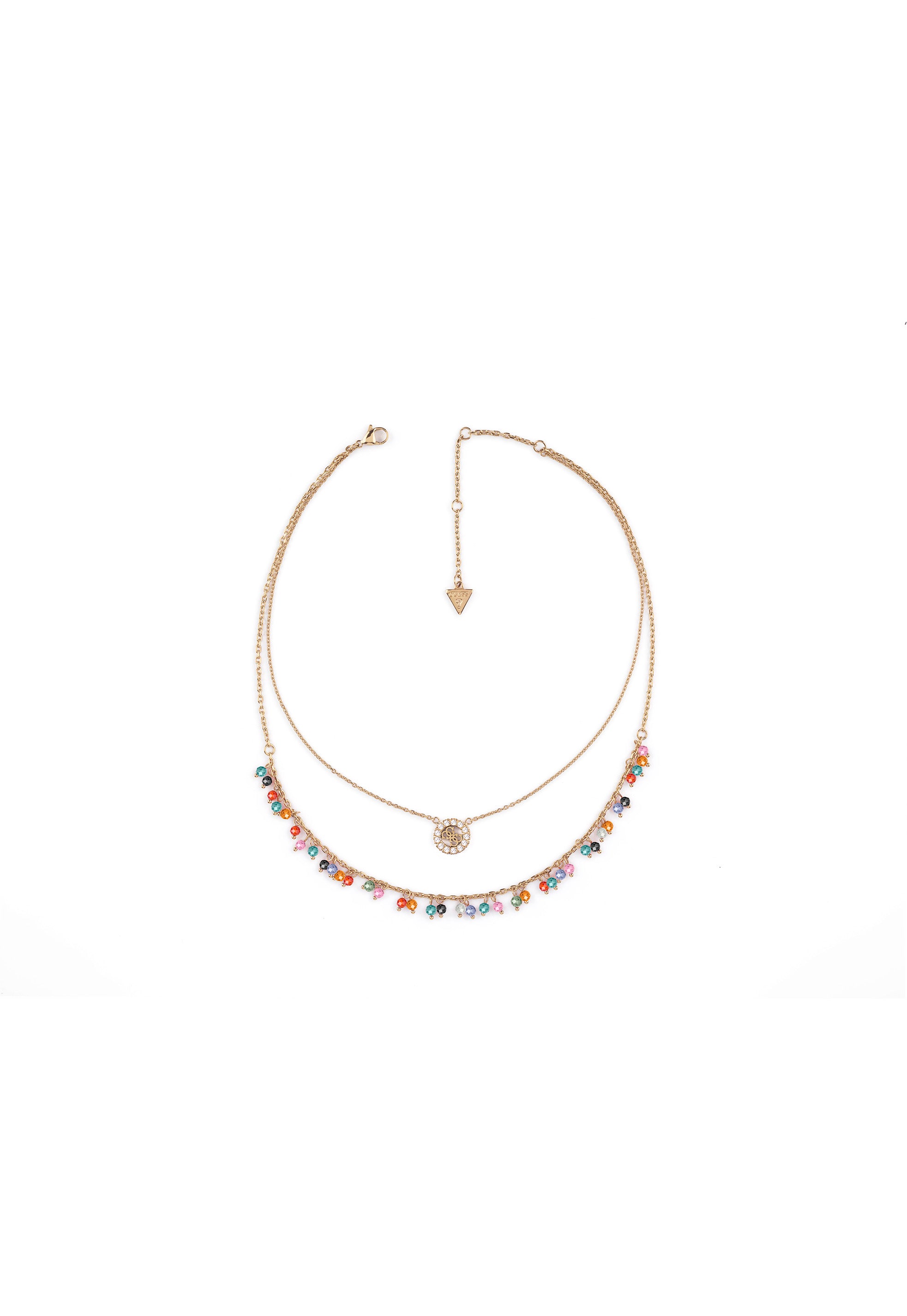 سلسال باللون الذهبي/متعدد الألوان للنساء من جيس - GWCNL-0087(G)