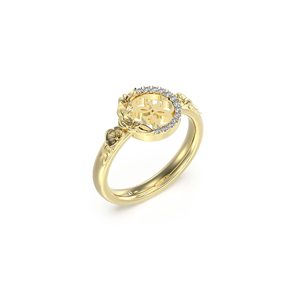 Guess Women's Gold Ring - JUBR05042JWYG52