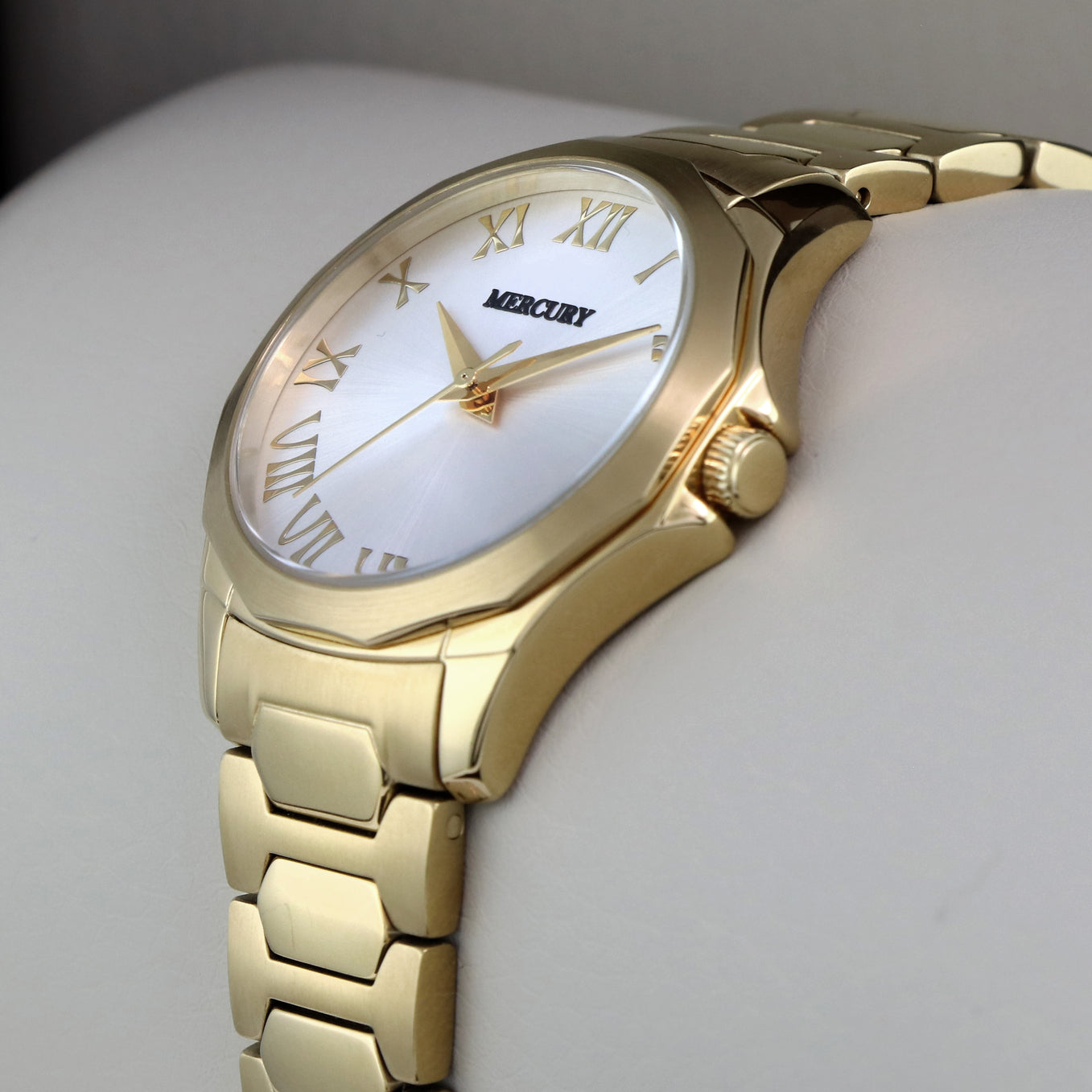 Mercury Women's Swiss Quartz Watch with White Dial - MER-0015