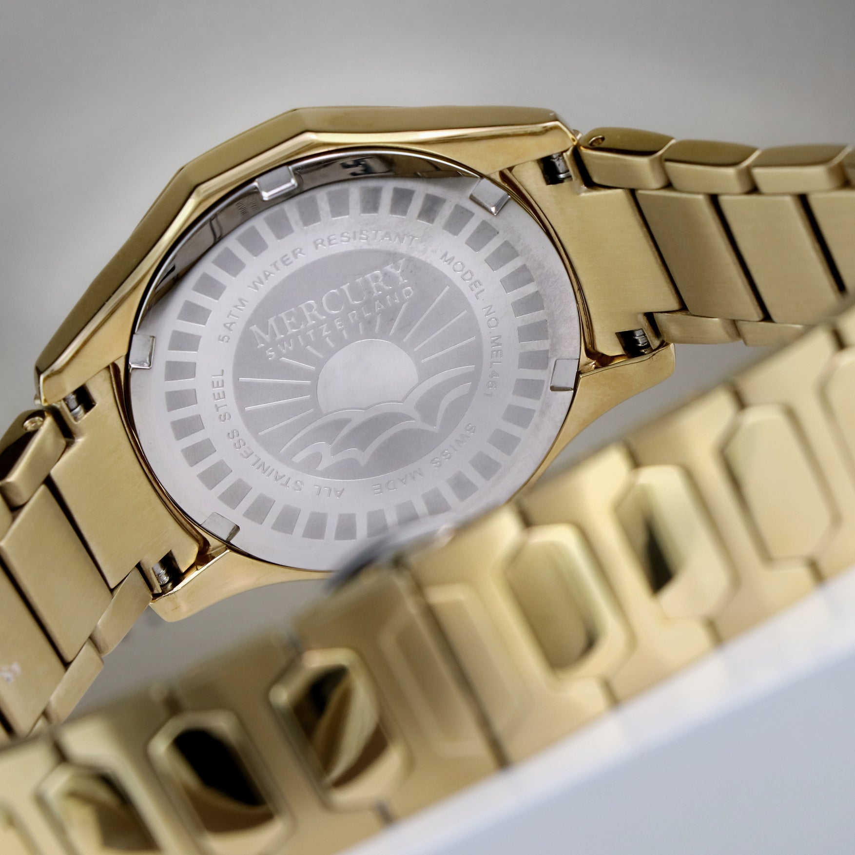 Mercury Women's Swiss Quartz Watch with White Dial - MER-0015