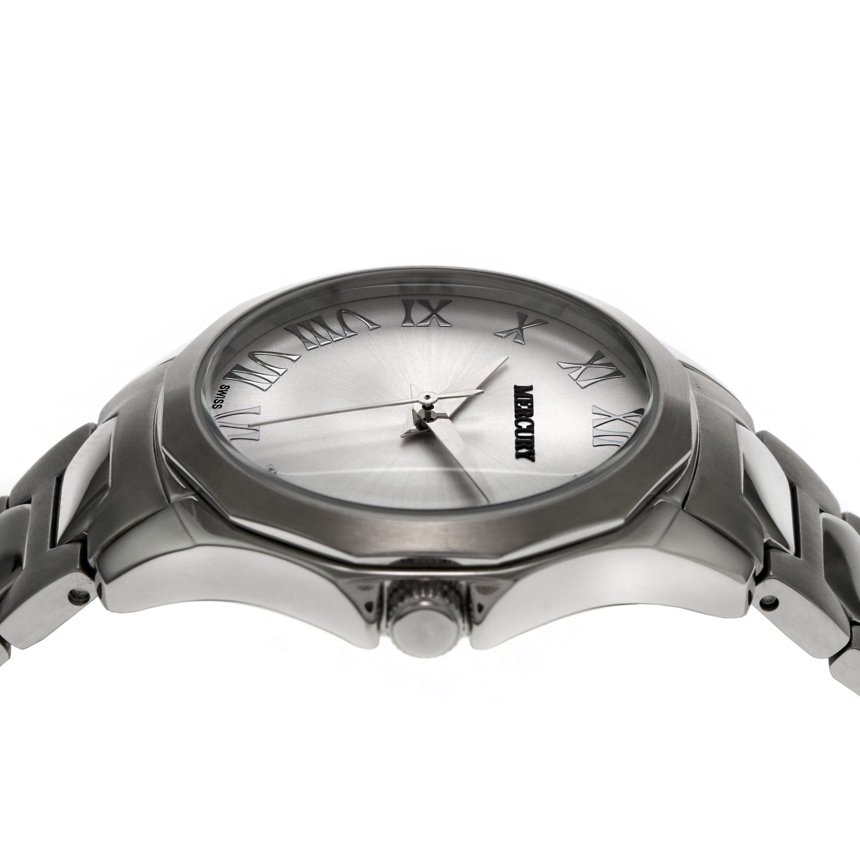 Mercury Women's Swiss Quartz Watch with White Dial - MER-0018