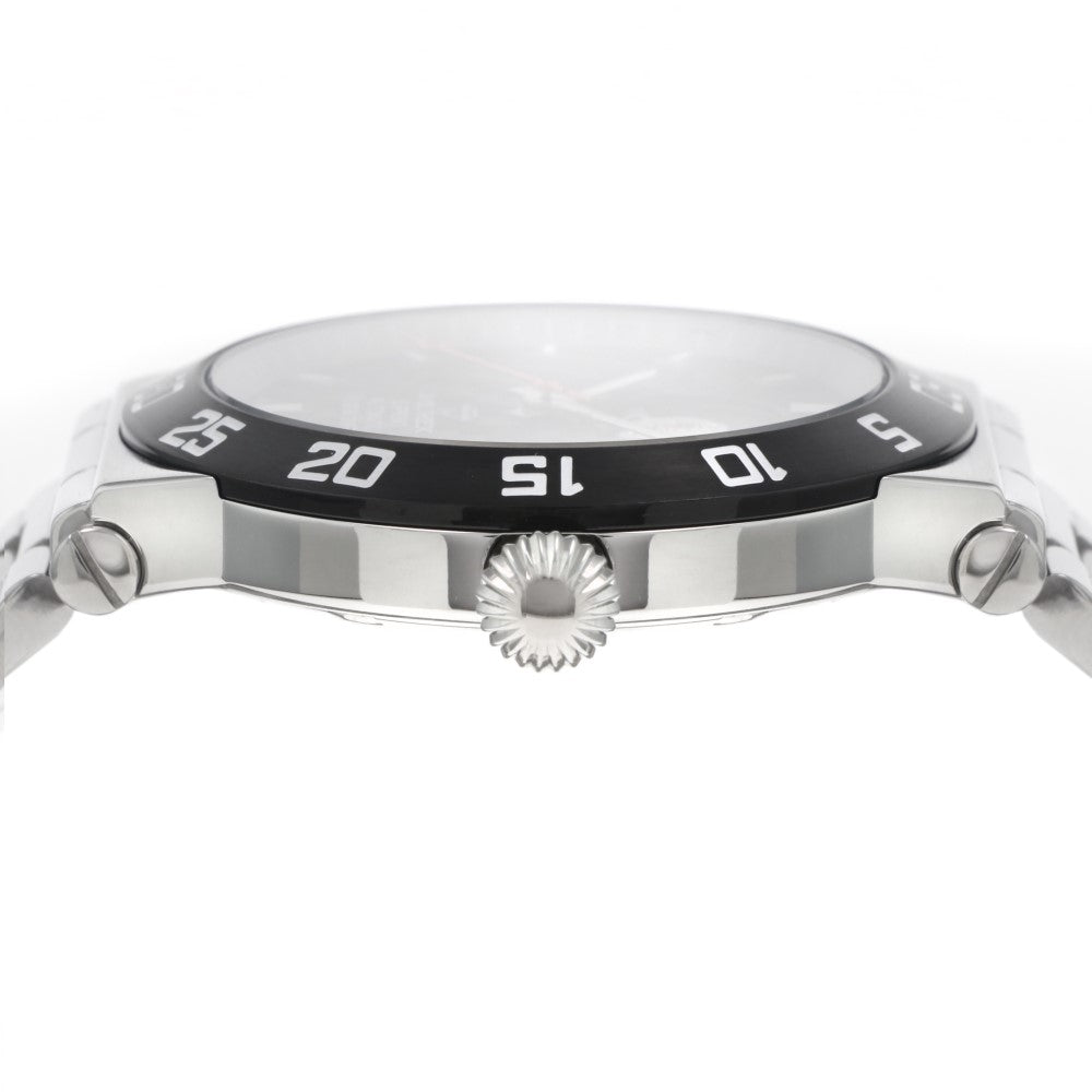 ساعة موريكس الرجالية بحركة أوتوماتيكية ولون مينا رمادي - MUR-0073