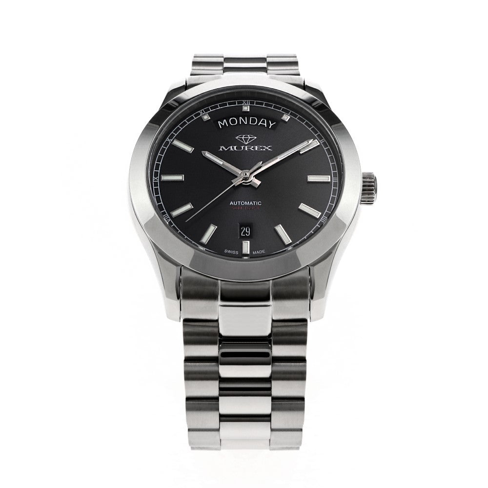 Murex Men's Watch, Automatic Movement, Black Dial - MUR-0077