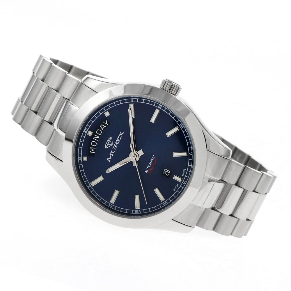 Murex Men's Watch, Automatic Movement, Blue Dial - MUR-0078