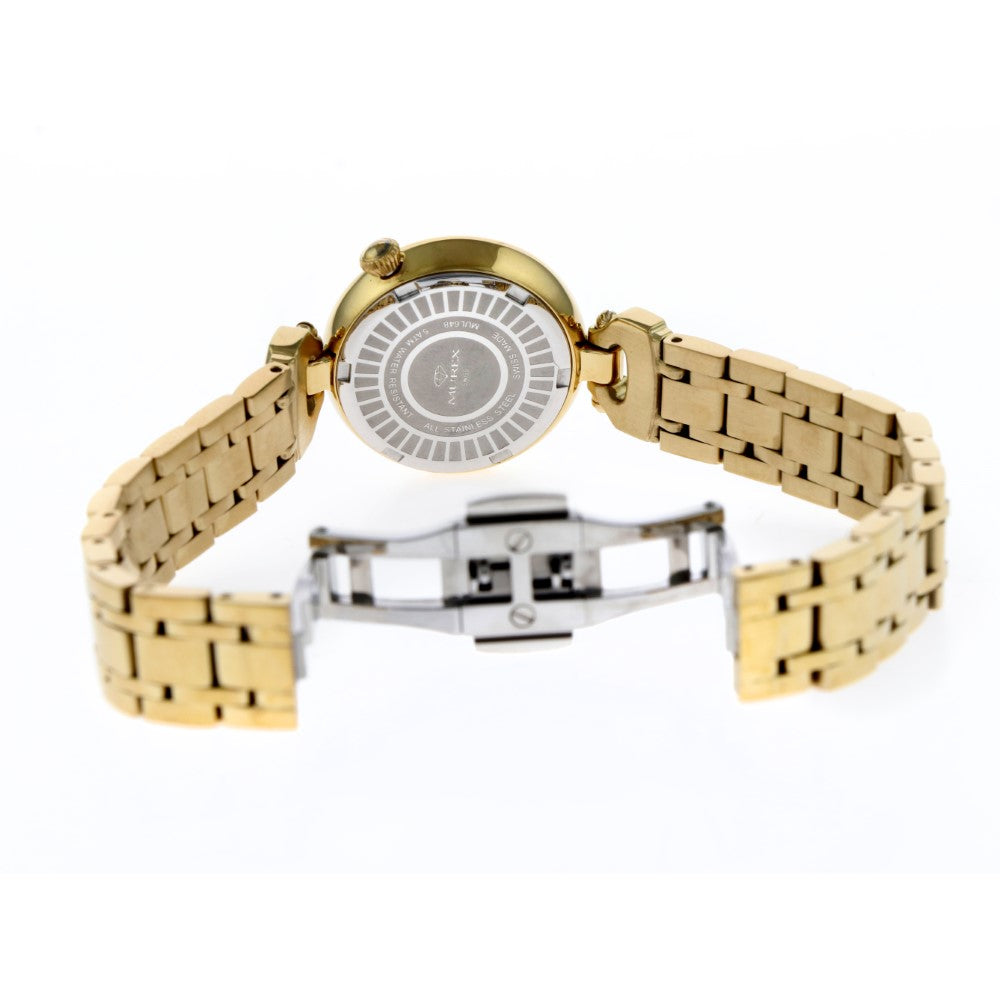 Murex Women's Quartz Watch with Pearly White Dial - MUR-0080 (144/D 0.75CT)