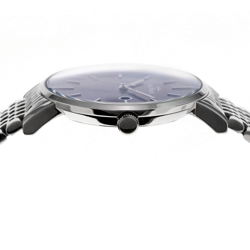 ساعة موريكس الرجالية بحركة كوارتز ولون مينا أزرق - MUR-0044