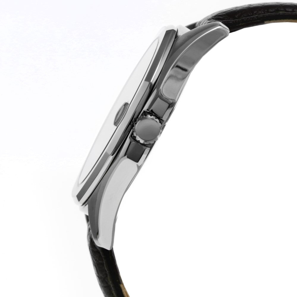 ساعة موريكس الرجالية بحركة كوارتز ولون مينا أبيض - MUR-0007