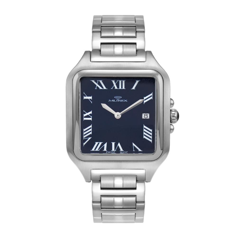 ساعة موريكس الرجالية كوارتز بمينا أزرق – MUR-0031