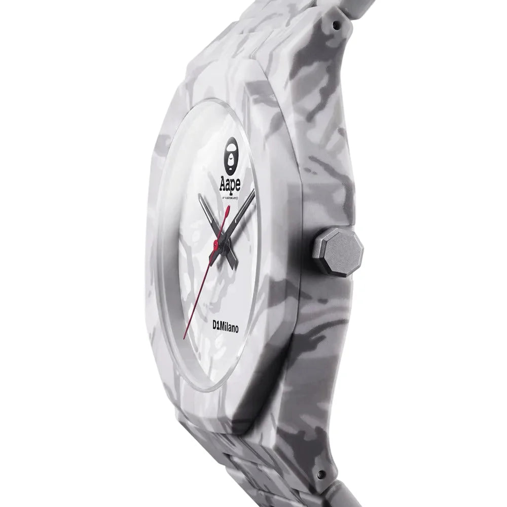 ساعة دي وان ميلانو AAPE 1 - NYLON الرجالية كوارتز - ML-0457