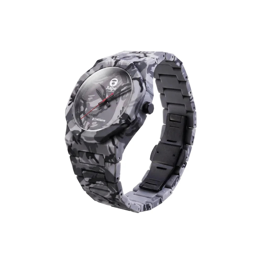 ساعة دي وان ميلانو AAPE 2 - NYLON الرجالية كوارتز - ML-0458