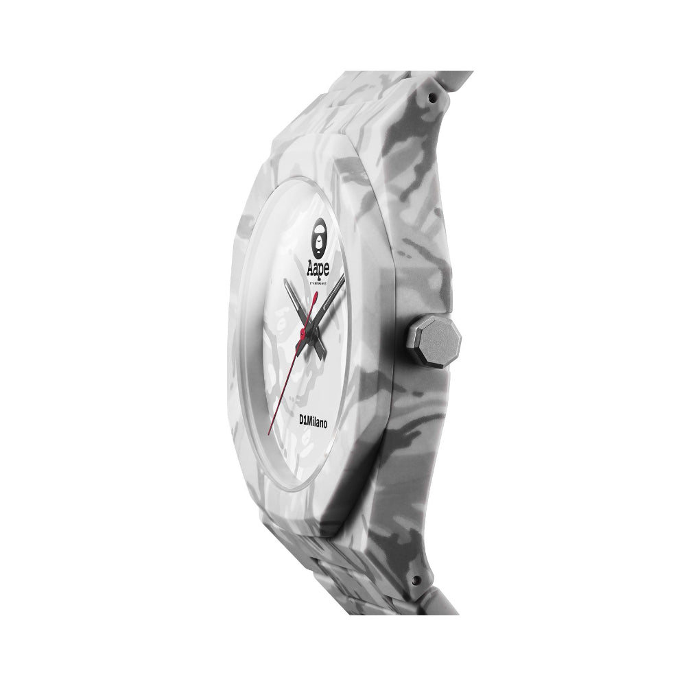 ساعة دي وان ميلانو AAPE 1 - POLYCARBON الرجالية كوارتز - ML-0454