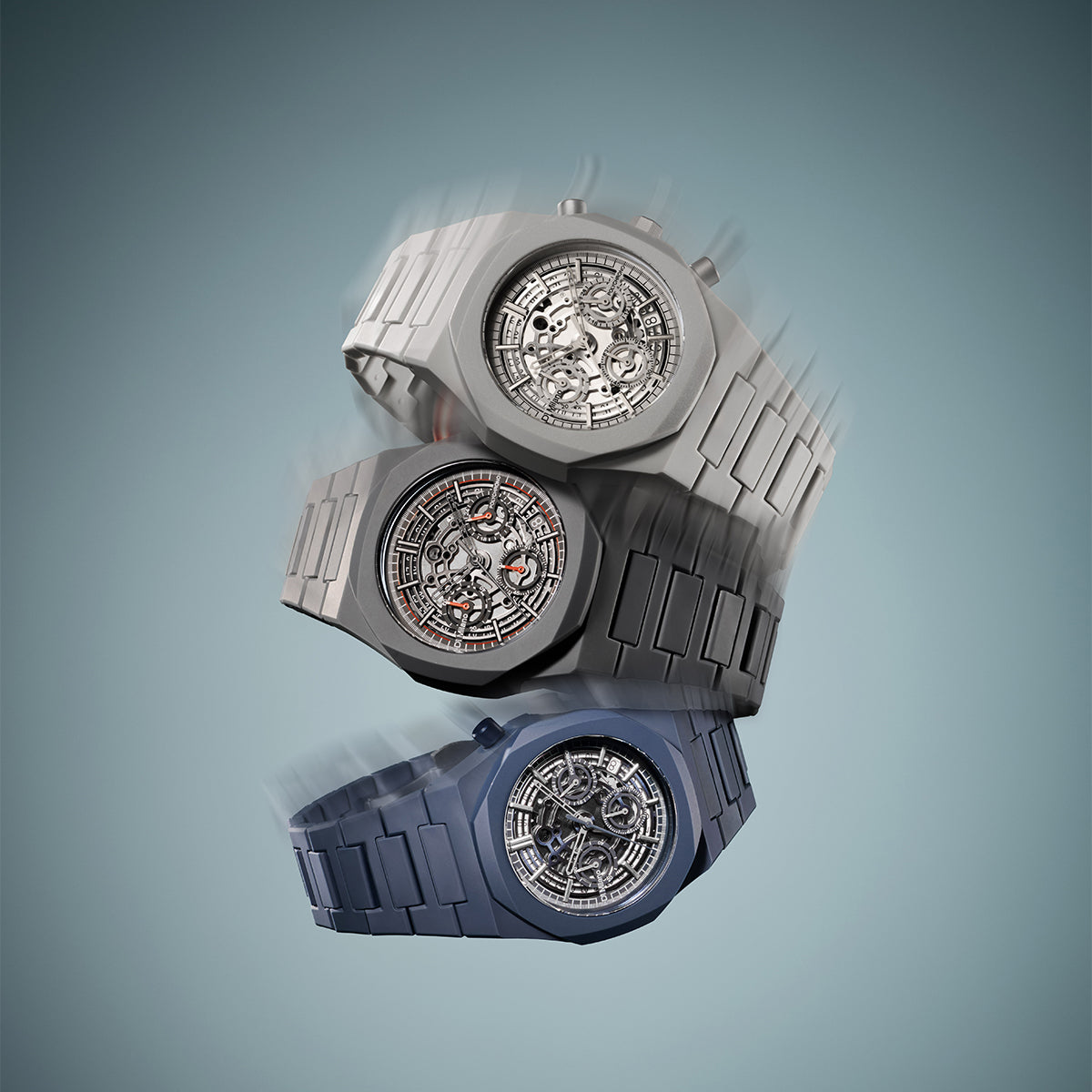 D1 Milano Men's Polychrono Quartz Watch with Grey Dial - ML-0395