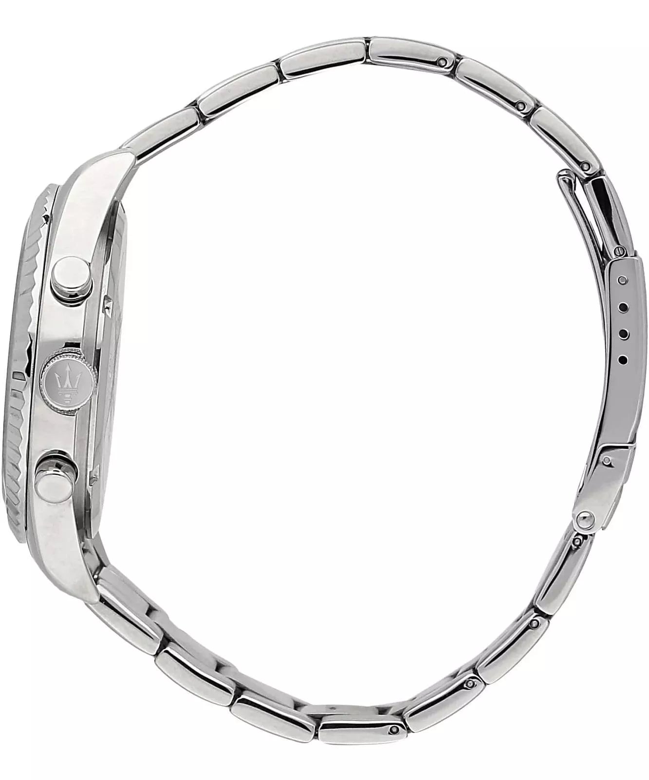 ساعة مازيراتي الرجال بحركة كوارتز ولون مينا أخضر MAS-0049