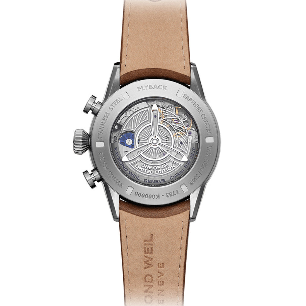 ساعة ريموند ويل الرجالية بحركة أوتوماتيكية ولون مينا أخضر - RW-0327