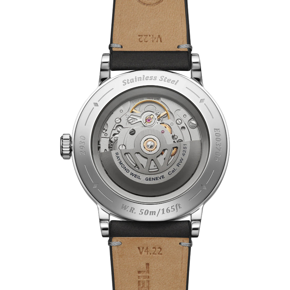 ساعة ريموند ويل ميليزيم أوتوماتيكية بثوانٍ صغيرة ومينا بيج RW-0382