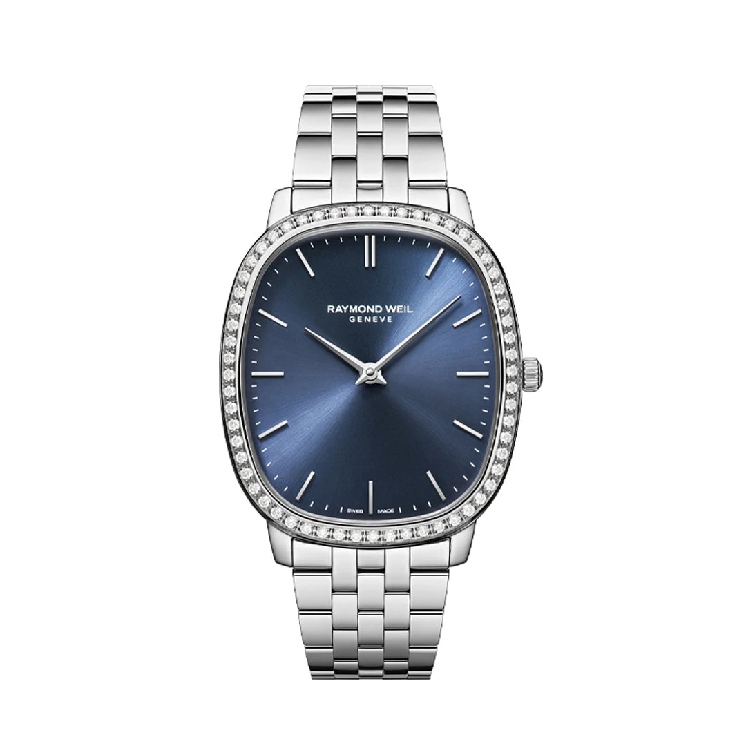 Raymond Weil Toccata Heritage Quartz Watch with Blue Dial RW-0384