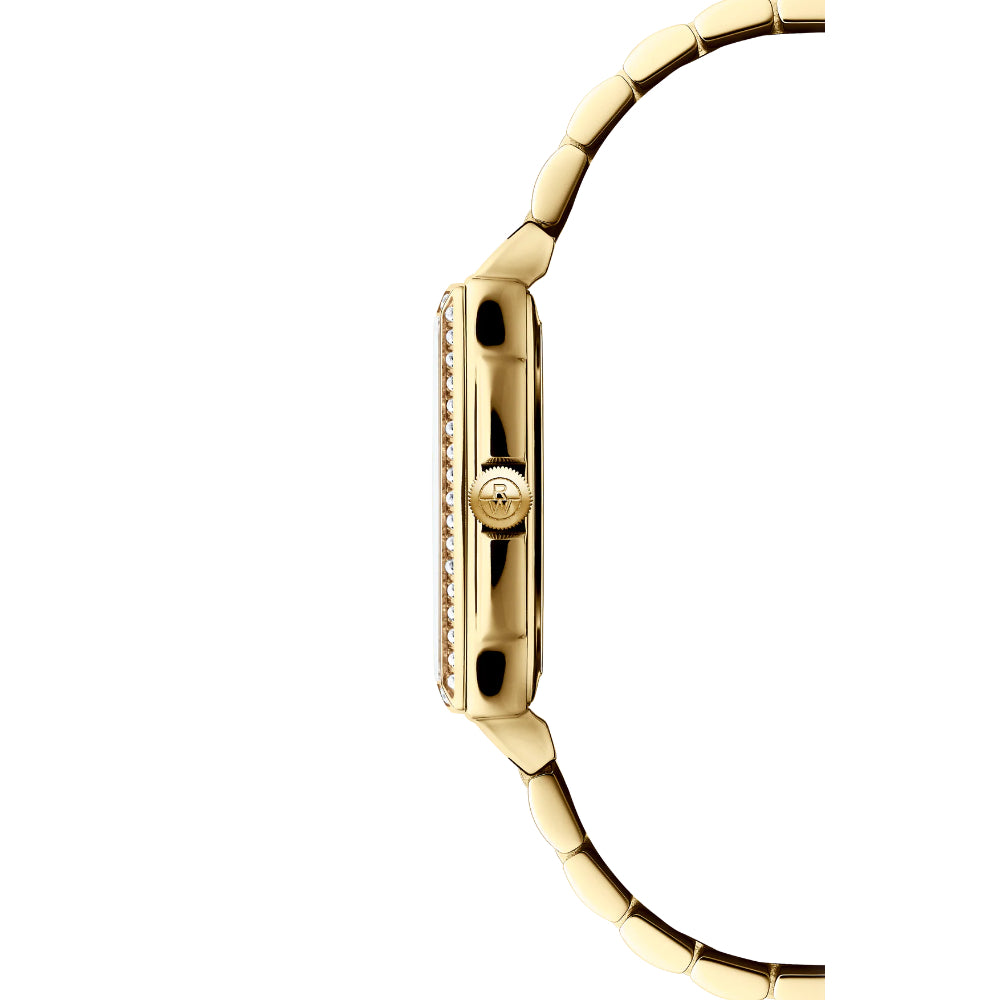 ساعة ريموند ويل توكاتا مربعة كوارتز بمينا من صدف اللؤلؤ RW-0385