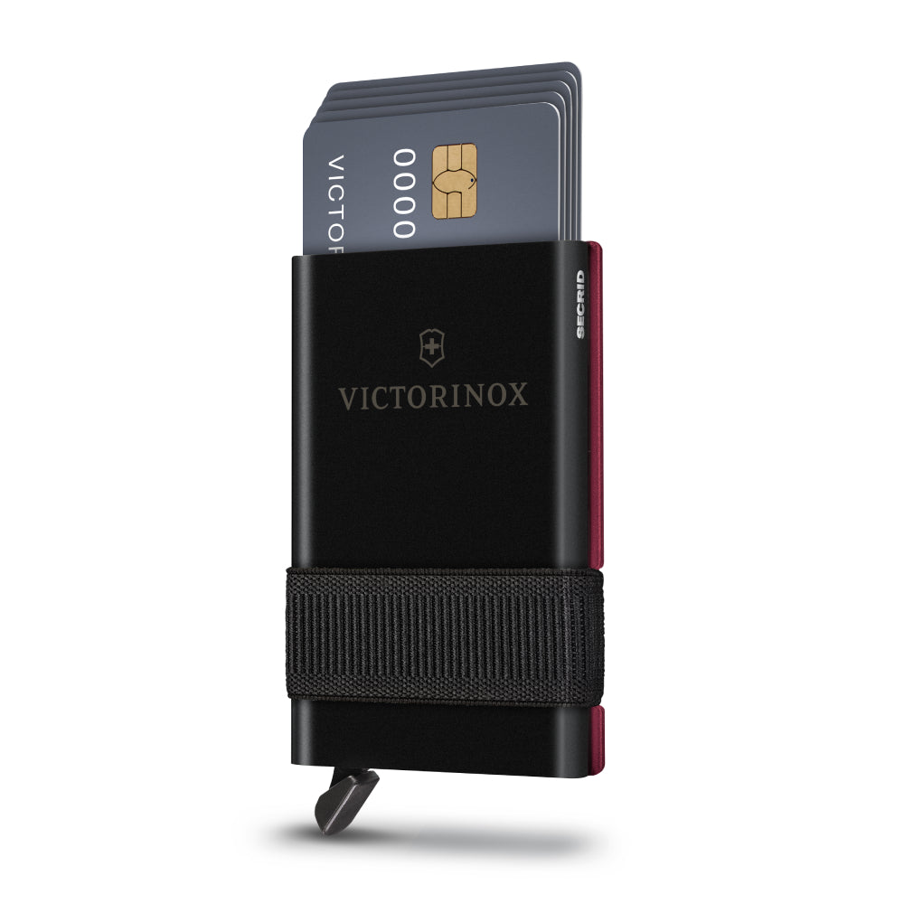 Victorinox Red and Black Smart Swiss Pocket Card - VTKF-0116