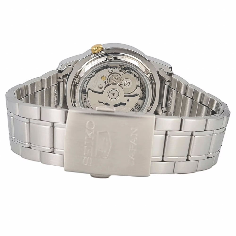 ساعة سيكو للرجال أوتوماتيكية ميناء باللون الاخضر SEIKO-0019