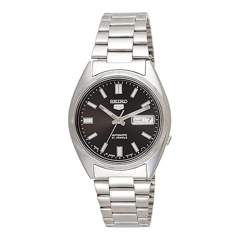 SEIKO 5 Automatic Men's Watch with Black Dial SEIKO-0067