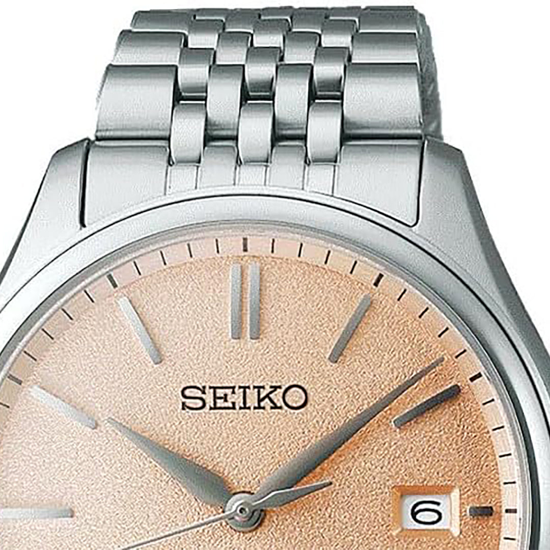 Seiko Men's Automatic Analog Watch with Beige Dial - SEIKO-0083