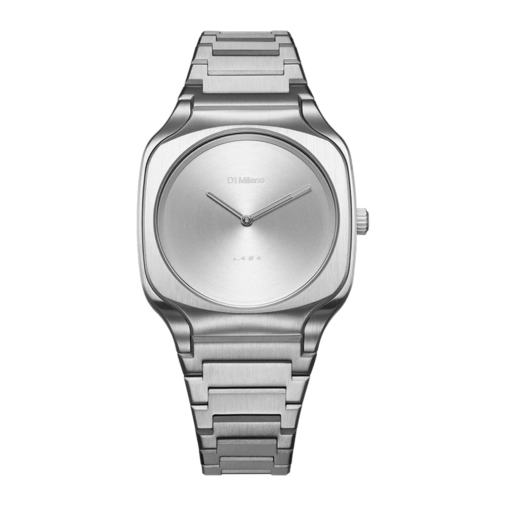 D1 Milano Unisex Quartz Watch with Silver Dial - ML-0380