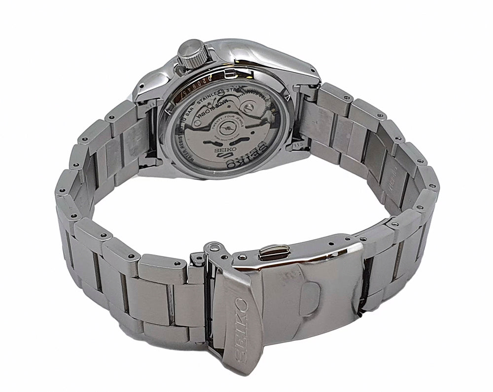 ساعة سيكو سبورت 5 فيسليفت للرجال أوتوماتيكية ميناء باللون الازرق SEIKO-0046