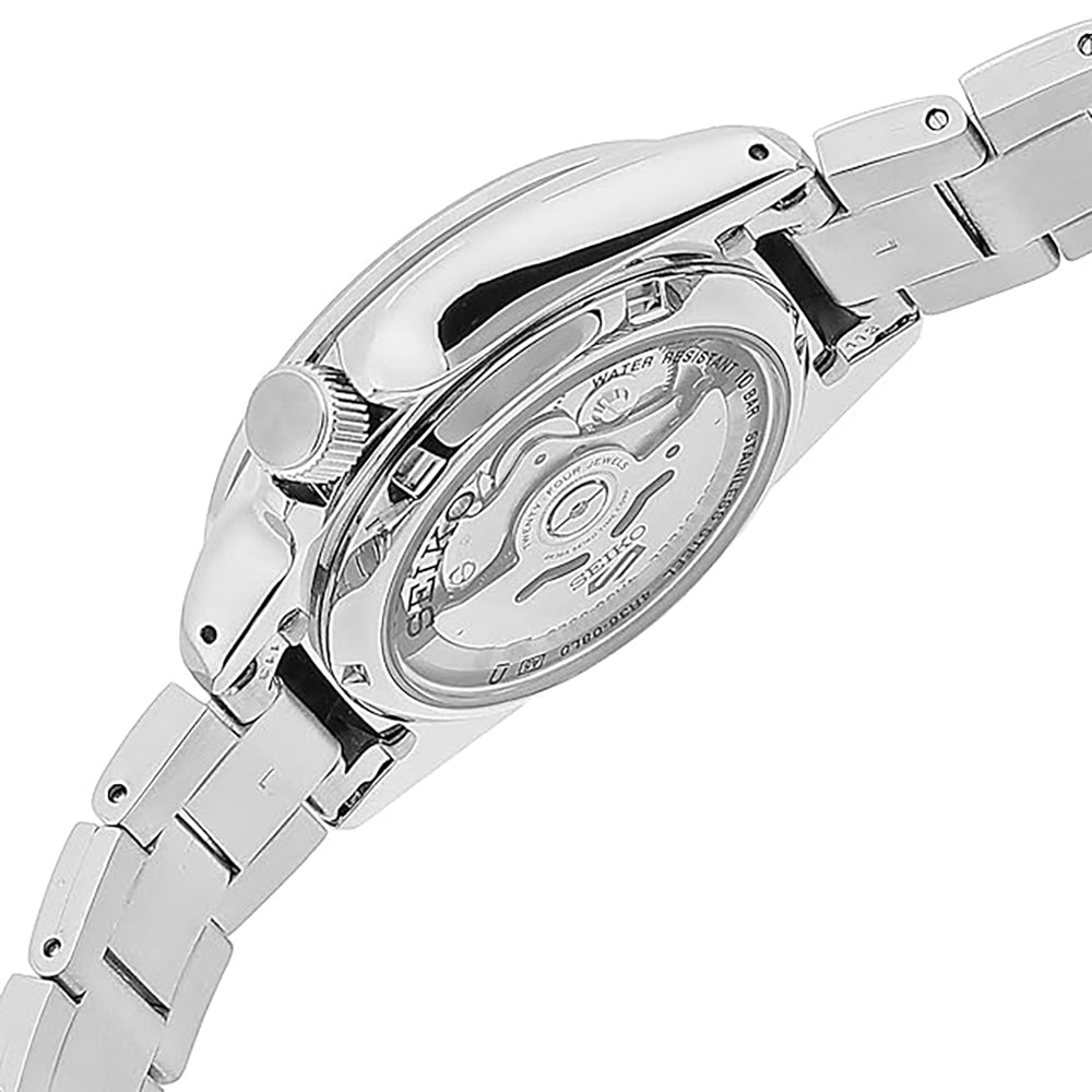 ساعة سيكو سبورت 5 فيسليفت للرجال أوتوماتيكية ميناء باللون الاسود SEIKO-0047