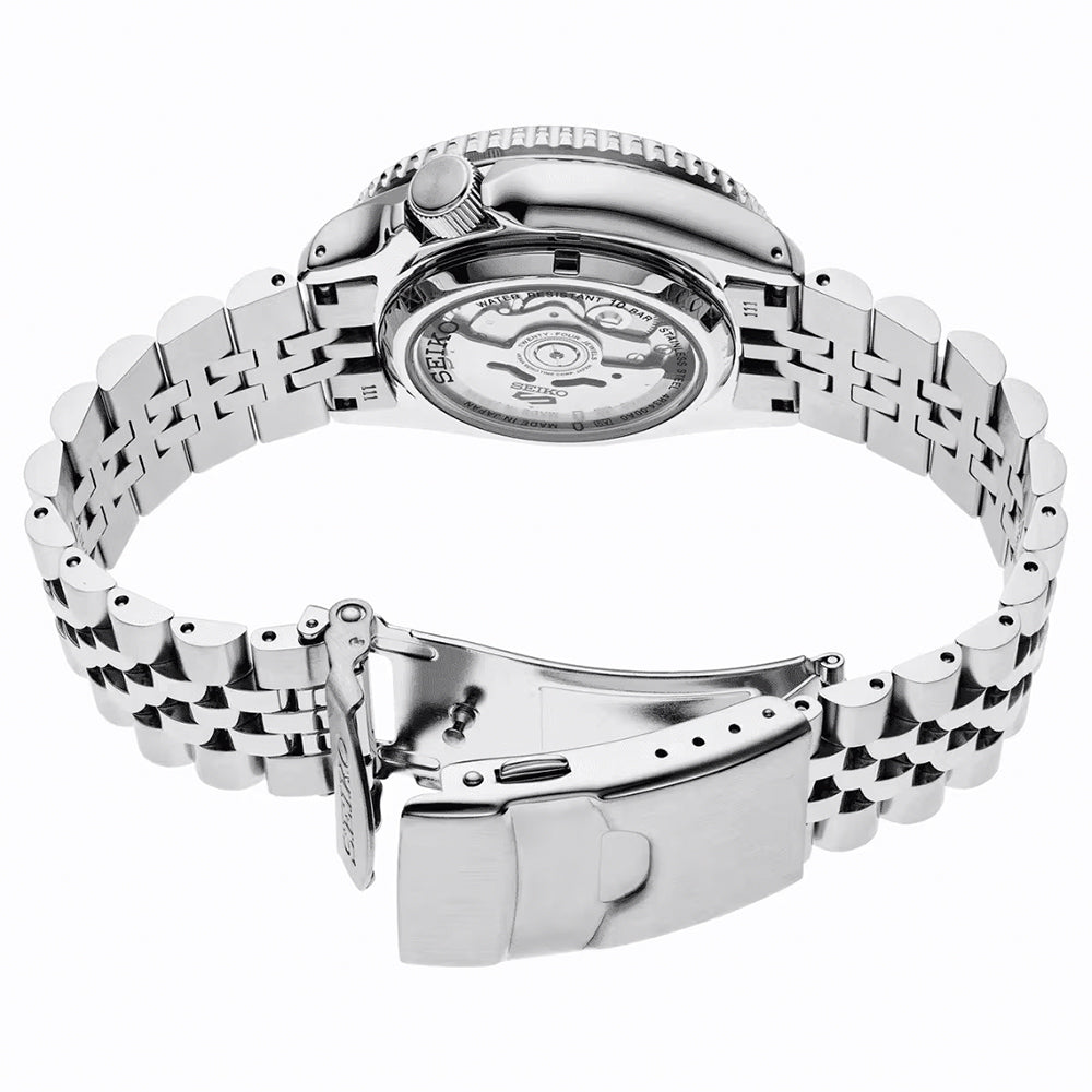 ساعة سيكو 5 سبورتس SSK GMT للرجال أوتوماتيكية ميناء أخضر SEIKO-0051