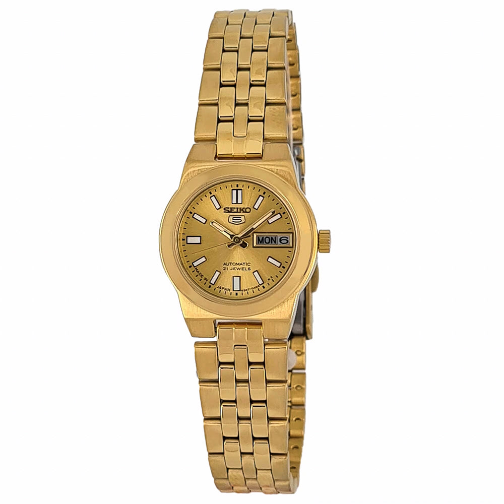 SEIKO Automatic 21 Ladies Watch Gold Dial SEIKO-0033
