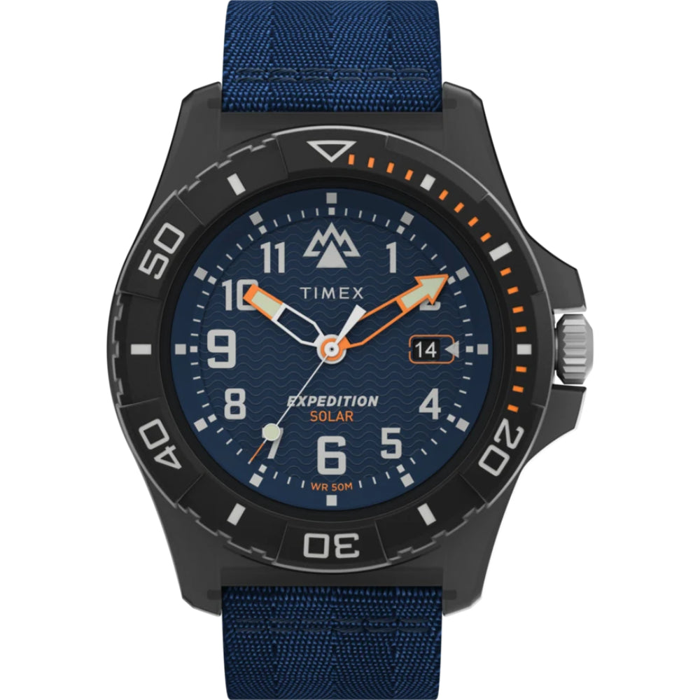 Timex Expedition Freedive Ocean Men's Watch with Quartz Movement and Blue Dial - TMX-0004