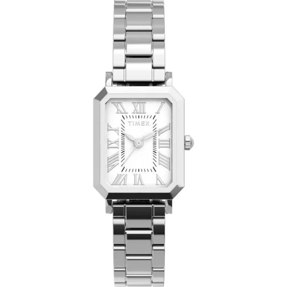 Timex Trend Women's Quartz Watch with White Dial - TMX-0049